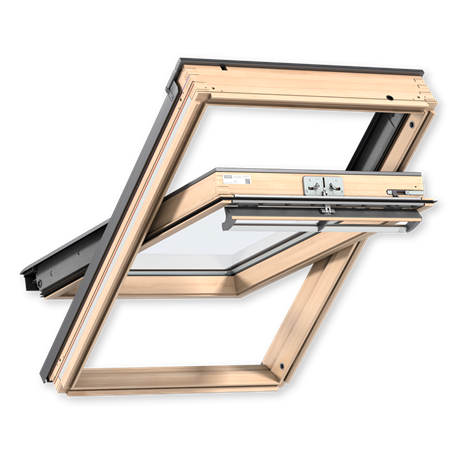 VELUX PREMIUM GGL - деревянные мансардное окно – ручка сверху
