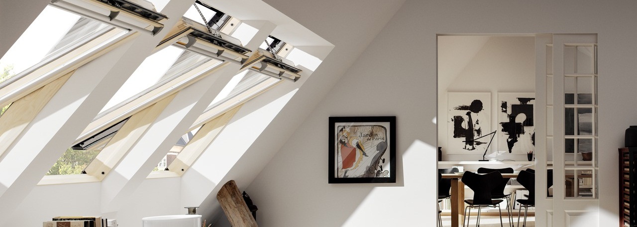 VELUX PREMIUM INTEGRA® - мансардные окна с дистанционным управлением