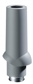 Вентиляционный выход Docke 125/700 труба изолированный