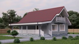 Черепица Ондулин Красный 1