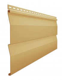 Сайдинг Docke Standart Корабельный брус D4,5DL Манго 1