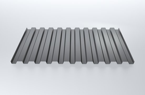 Профнастил C21 SteelX оцинкованный