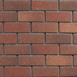 Фасадная плитка Технониколь Hauberk кирпич терракотовый 1