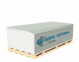 Гипсокартон Gyproc ГКЛ Оптима 1200х12,5 мм 1