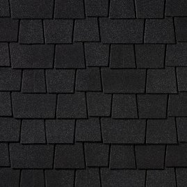 Гибкая черепица Quiet tile Timber Черное дерево