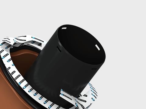 Вентиляционный выход Wirplast WiroVent EVO Е21(неизолированный)