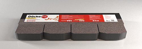 Мягкая кровля Docke Premium Цюрих Арахис 1