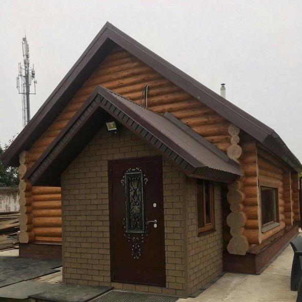Фасадная плитка Технониколь Hauberk кирпич песчаный 1