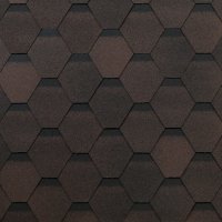 Гибкая черепица Технониколь Shinglas Оптима Коричневый СПб