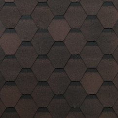 Гибкая черепица Технониколь Shinglas Оптима Коричневый СПб