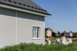 Сайдинг Grand Line Корабельный брус 3,66 серый
