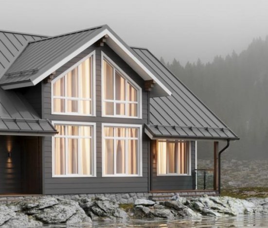 Фальцевые панели AQUACLICK Профиль Бриз Rooftop Бархат PE