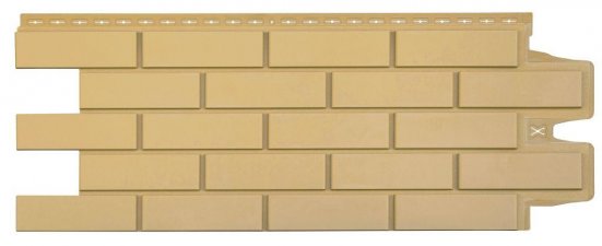 Фасадные панели Grand Line Клинкерный Кирпич Classic песочный