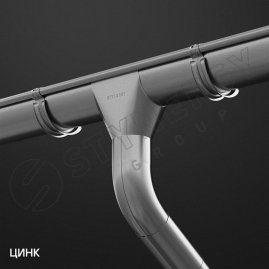 Колено стока Stynergy Стандарт 150/100 цинк