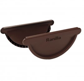 Заглушка желоба водостока Ranilla 125 мм 1