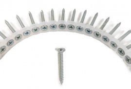 Ленточные саморезы H&amp;H PH2 3.5x35mm (Цинк, ГКЛ-металл 1000 шт)