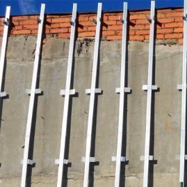  Кронштейн ЖК 50 х 50 х 100 дл обрешетки Basis