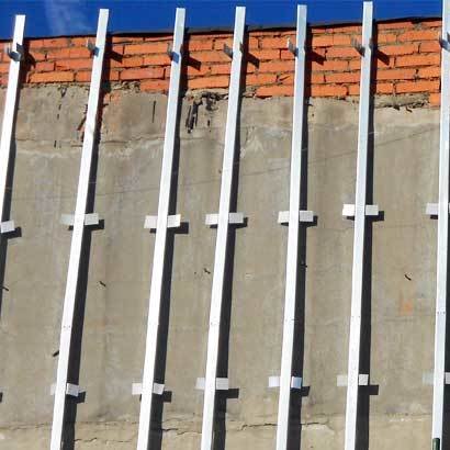  Кронштейн ЖК 50 х 50 х 200 дл обрешетки Basis