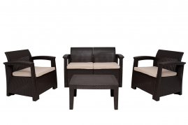 Комплект мебели Rattan Comfort 4 венге