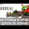 Цветочница вертикальная дуб S (маленькая)