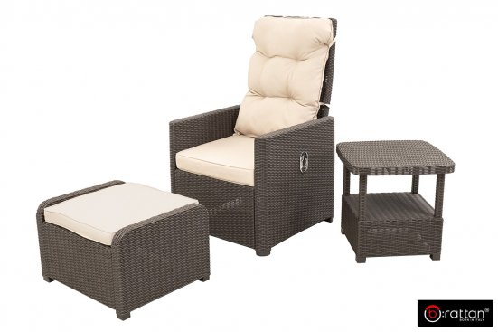 Комплект уличной мебели MANCHESTER OTTO SET 2 венге