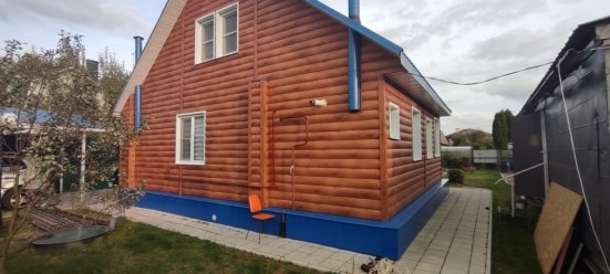 Металлический сайдинг Стинержи Блок-Хаус SteelArt