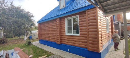 Металлический сайдинг Стинержи Блок-Хаус SteelArt