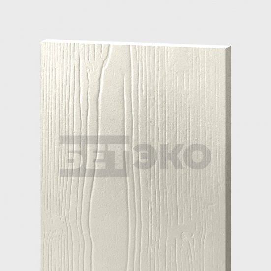 Фиброцементный сайдинг БЕТЭКО Вудстоун Серо-белый 9001