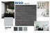 Гибкая черепица Quiet tile Brick серый