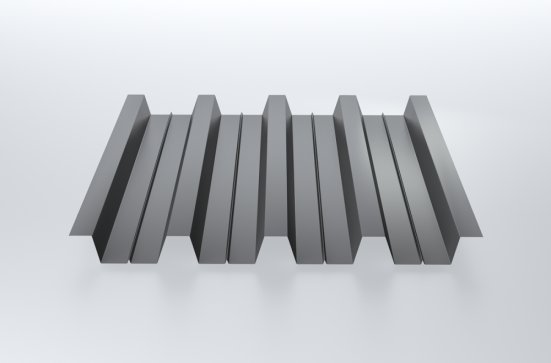 Профнастил Н60 SteelX оцинкованный