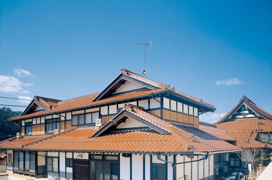Керамическая черепица Марусо Самурай TS-Roof коричневый глянец