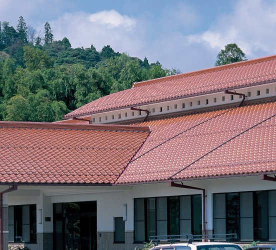 Керамическая черепица Марусо Самурай TS-Roof коричневый глянец