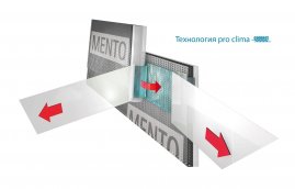 Ветровлагозащитная мембрана Solitex Mento 3000 connect