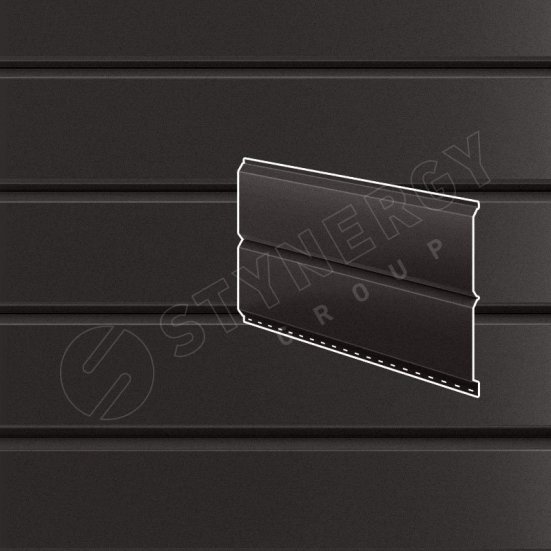 Софит металлический гладкий Stynergy Евробрус GRAPHITE45