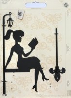 Указатель ветра малый 390 "Девушка с книжкой"