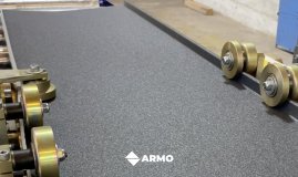 Двойной стоячий фальц ARMO Rooftop Кашемир матовый Zn275