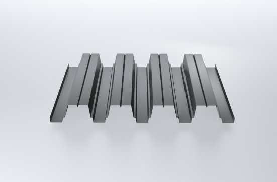 Профнастил Н75 SteelX оцинкованный