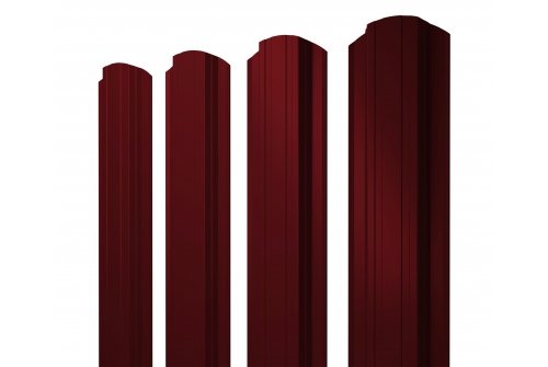 Штакетник Grand Line Прямоугольный Фигурный Полиэстер 0,45 мм
