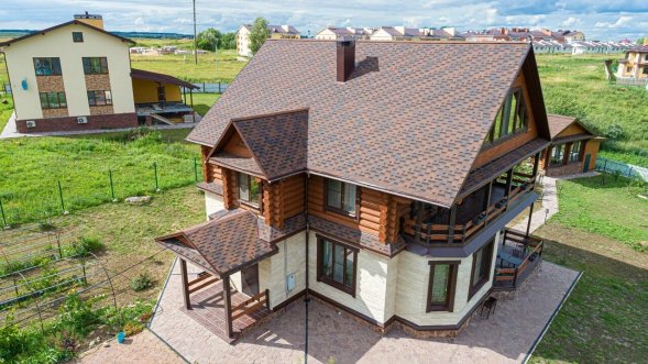 Гибкая черепица  Технониколь Shinglas Фокстрот Кедр