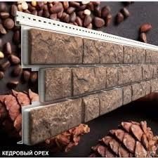 Виниловый сайдинг Docke Bergart кедровый орех 1