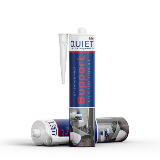 Kлей битумный Support для черепицы Quiet tile