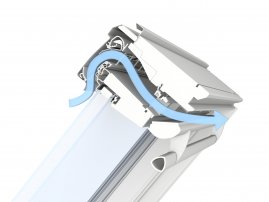 Мансардное окно Velux WhiteLine GGU 0068