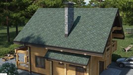 Мягкая кровля Тегола Лацио Уника Verde 474