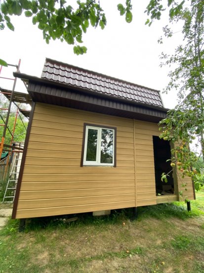 Сайдинг Grand Line Natural-Брус S7 Tundra клен