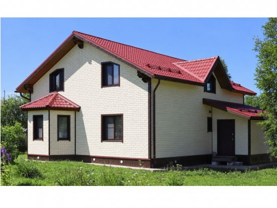 Фасадные панели Grand Line Клинкерный Кирпич Design молочный со швом