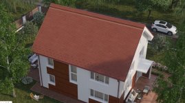 Мягкая кровля Тегола Тоскана Уника Chianti 403